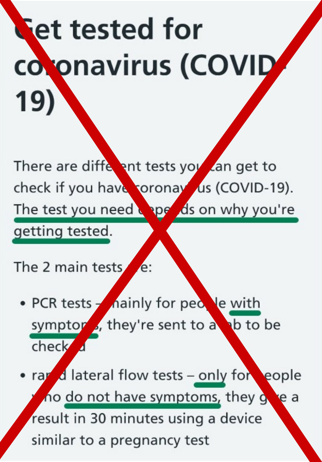 Things to look out for when getting a Polymerase Chain Reaction (PCR ...